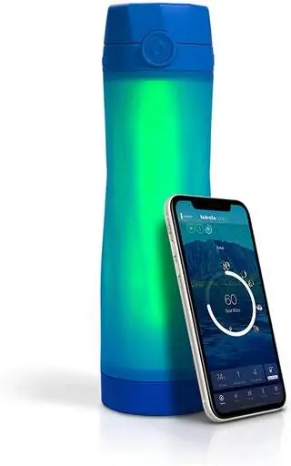 Hydrate Spark Steele - это умная многоразовая бутылка для воды, которая светится, чтобы напомнить вам, когда…