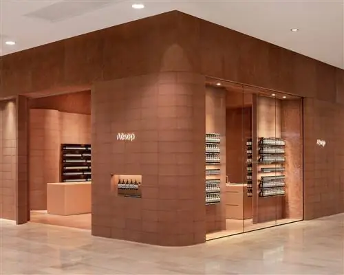 Магазин косметической фирмы Aesop в Лондоне