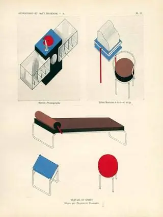 Rpertoire du goût moderne - это пять томов, выпущенных между 1928 и 1929 годами, в которых Шарлотта вместе с великими…