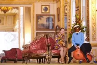 6. Реконструкция «Букингемского дворца» для «Короны». Они не смогли попасть в настоящий, но они восстановили его…