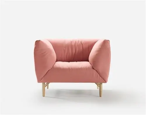 Кресло Sancal Copla розового цвета