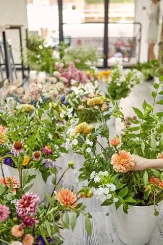 У каждого ученика есть свои цветы, из которых можно составить букет, демонстрирующий их стиль
