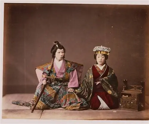 Портрет двух актеров театра кабуки 1890
