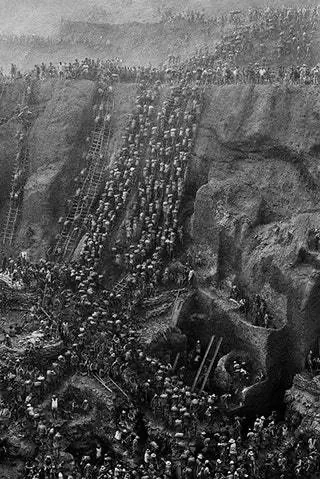 Золотой рудник Серра Пелада, штат Пар, Бразилия, 1986