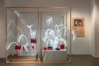 Выставочное пространство находится в магазине Gran Vía