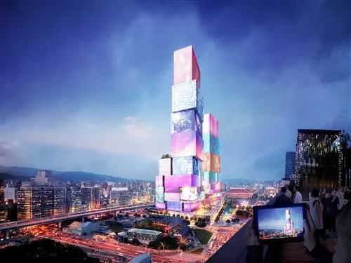 Башни-близнецы MVRDV в Тайбэе