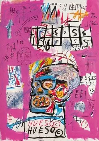 Бумага, акриловое масло, маркер, 1981 год