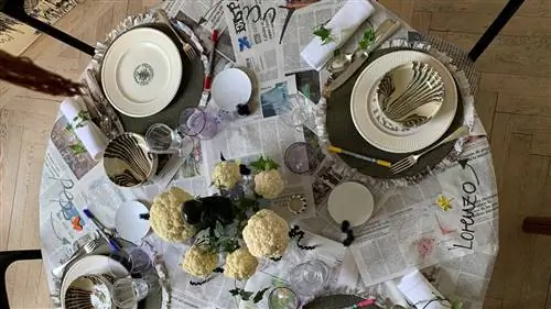 Воскресный стол: неожиданные предметы