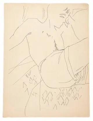 Частичная мужская фигура 1954