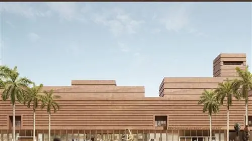 ЗАПАДНОАФРИКАНСКИЙ ХУДОЖЕСТВЕННЫЙ МУЗЕЙ, разработанный Adjaye Associates