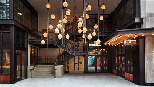 Новый Ace Hotel Brooklyn в Нью-Йорке между Ле Корбюзье и бетоном