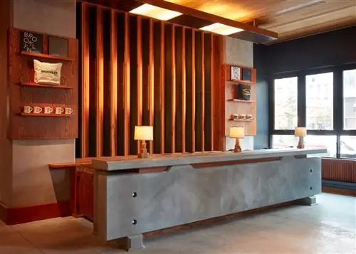 Новый Ace Hotel Brooklyn в Нью-Йорке между Ле Корбюзье и бетоном