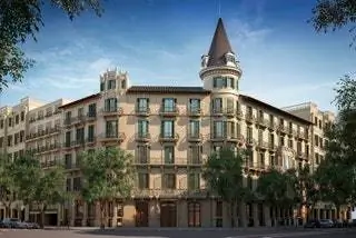 Внешний вид Casa Burs, здания Франсеска Беренгера и Местреса, сотрудника Антонио Гауди