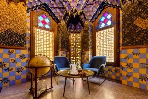 Курительная комната Casa Vicens