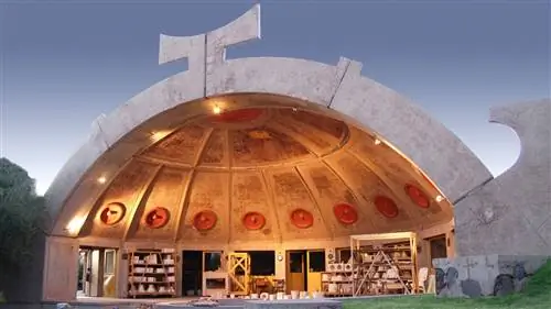 ARCOSANTI, городская утопия, созданная Паоло Солери в 70-х годах в Аризоне