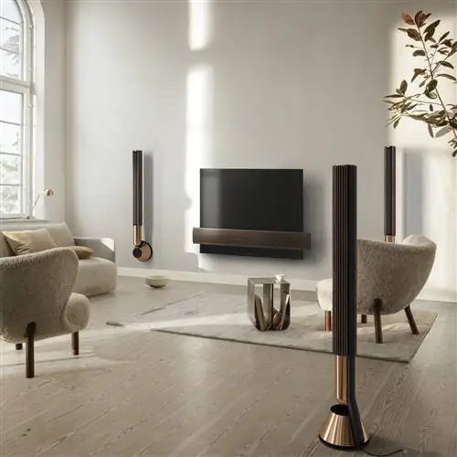 Это новые роскошные колонки от Bang Olufsen Это новые роскошные колонки от Bang Olufsen