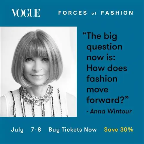 Глобальное событие, посвященное возвращению моды, у вас свидание с Vogue