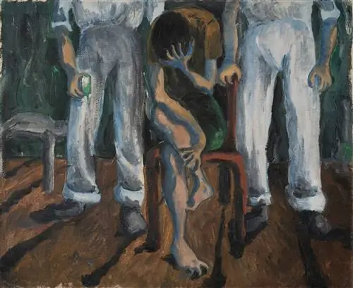 Допрос. 1950. Частная коллекция, Лондон &copy; Паула Рего