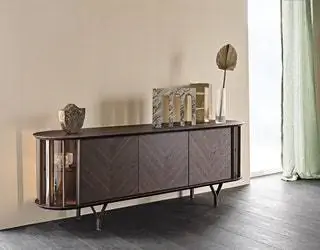 Буфет Costes, подписанный Tosca Design, отличается строгой и чистой эстетикой, богатой деталями. Изогнутые стороны… Буфет Costes, подписанный Tosca Design, отличается строгой и чистой эстетикой, богатой деталями. Изогнутые стороны…
