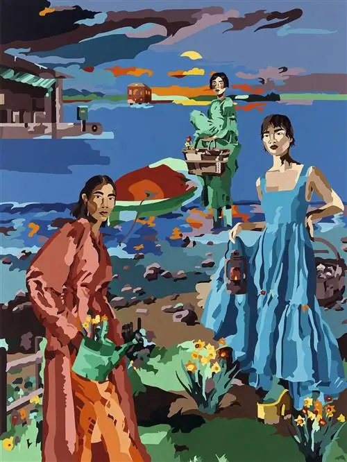 Женский пейзаж «Возвращение домой» Лили Кемп в Дуарте Секейра