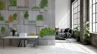 Вертикальная бумага Forest от Coordonn, вдохновленная Стефано Боэри