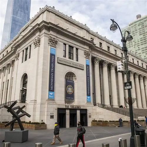 Это новый зал PENN STATION в Нью-Йорке