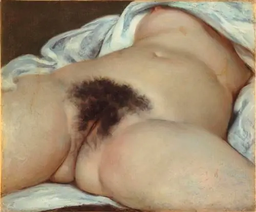'L'Origine du monde' Гюстав Курбе 1866 Париж 'Муза д'Орсе&39