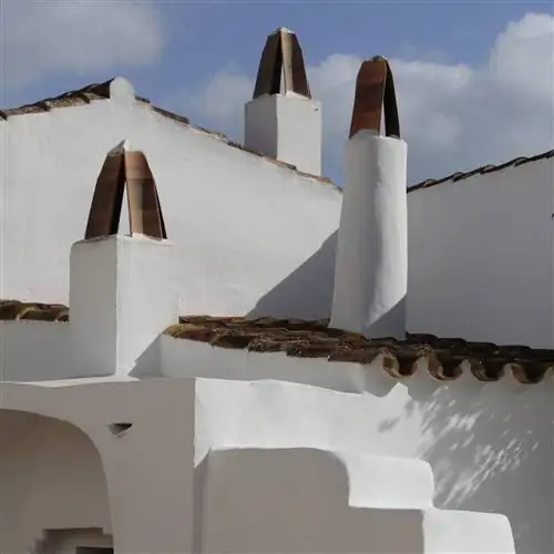 Дымоходы старой хлебной печи Torralbenc