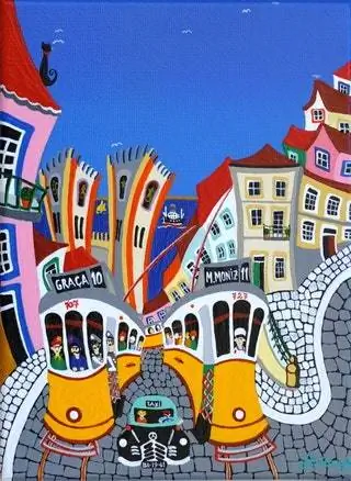 Lisboa a caminho da S от JBDurão в All Arts Gallery Lisboa