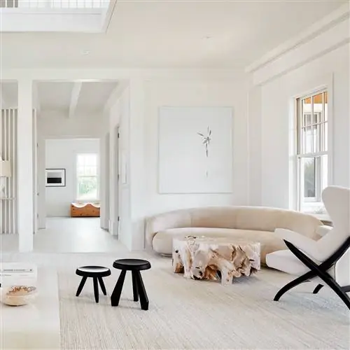 Белый минимализм - новая роскошь Хэмптона