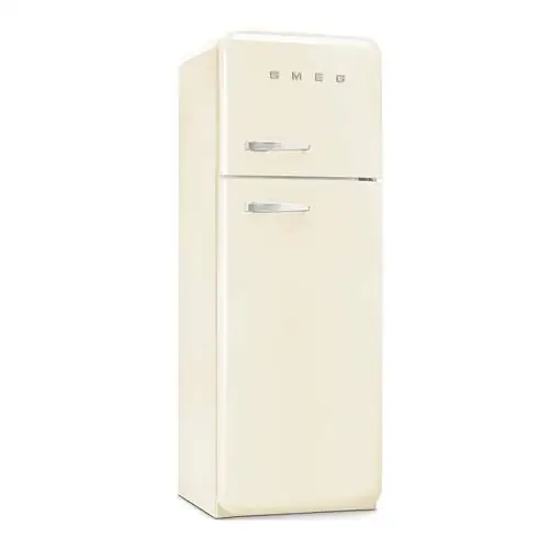 Холодильник Smeg кремового цвета