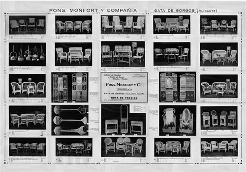 Каталог начала века Pons Montfort y Cía, происхождение Point 1920