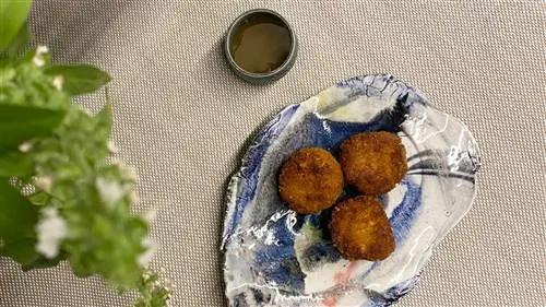 РЕЦЕПТЫ с ДИЗАЙНОМ: крокеты Sobrasada с медом, автор Адриан Сальвадор