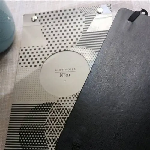 Мой старый Moleskine и мой австрийский блокнот
