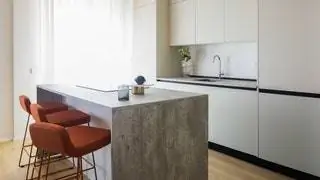 Небольшие апартаменты 59 м2, наполненные светом и в которых царят нейтральные тона