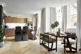 Общая площадь этой квартиры, отремонтированной Design Haus Liberty, достигает 168 квадратных метров