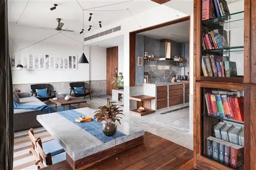 Дерево и бетон - сочетание ТЕКСТУР, которое всегда работает