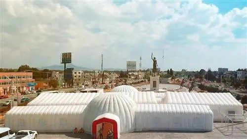 Испанские НАДУВНЫЕ БОЛЬНИЦЫ, которые борются с COVID-19 в Мексике