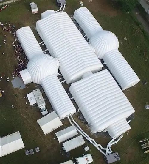 Испанские НАДУВНЫЕ БОЛЬНИЦЫ, которые борются с COVID19 в Мексике