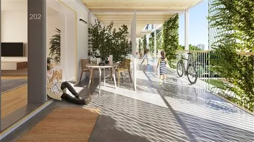 Маленькая деревня Agvar Architects