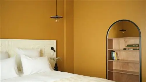 Le Cabanon, легендарный маленький дом площадью 16 м2, спроектированный Ле Корбюзье, вдохновил дизайн и цвета этого нового отеля в Париже