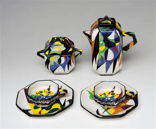 Кофейный набор, созданный Баллой для Bottega Riccardo Gatti. &copy; Гетти Изображений