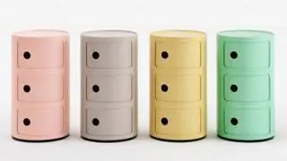 Componibile Анны Кастелли Феррьери для Kartell сделал пластик самым востребованным материалом 60-х годов. Сегодня…
