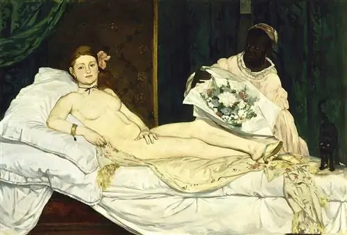 ЭДУАР МАНЕ Л'ОЛИМПИЯ 1863