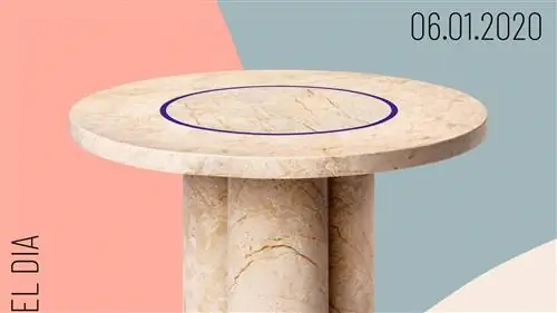 Стол 'Dislocation' от 'Studio Butazo' для 'Savannah Bay': MODERN MARBLE