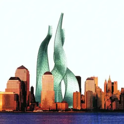 Проект Ground Zero Lotus в Ground Zero в Нью-Йорке