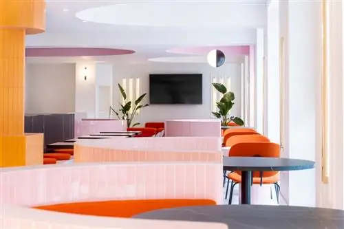 Hotel Bienvenir Минималистская геометрия и АРТ-ДЕКО в этом новом отеле в МАДРИДЕ