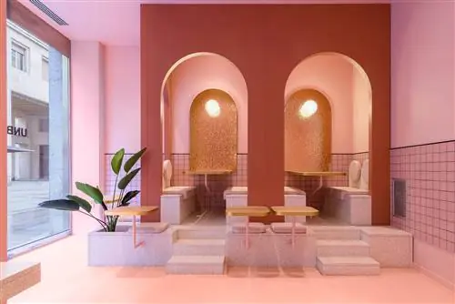 «Masquespacio» наполняет ресторан гамбургеров в Турине яркими красками «Masquespacio» наполняет ресторан гамбургеров в Турине яркими красками