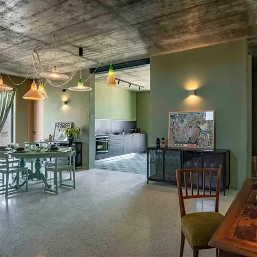 Интерьер одного из новых упавших домов