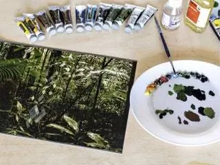 Одна из его фотографий Амазонки, которую он хочет защитить, в том числе в рамках проекта Horizons